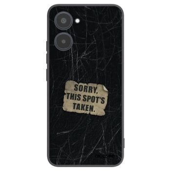 Picasee silikónový čierny obal pre Realme 10 4G - SORRY