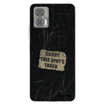 Picasee silikónový prehľadný obal pre Motorola Edge 30 Neo - SORRY