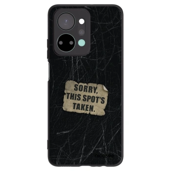 Picasee silikónový čierny obal pre Honor X7a - SORRY