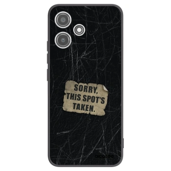 Picasee silikónový čierny obal pre Xiaomi Redmi 12 5G - SORRY