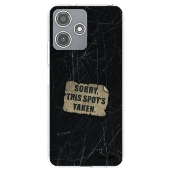 Picasee silikónový prehľadný obal pre Xiaomi Redmi 12 5G - SORRY