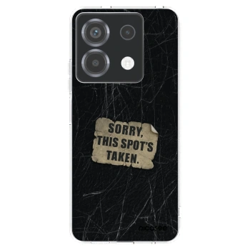 Picasee silikónový prehľadný obal pre Xiaomi Poco X6 - SORRY