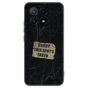 Picasee silikónový čierny obal pre Xiaomi Poco X6 Pro - SORRY