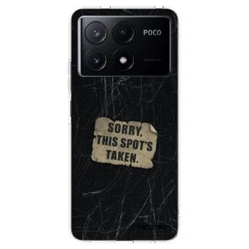 Picasee silikónový prehľadný obal pre Xiaomi Poco X6 Pro - SORRY