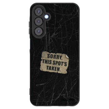 Picasee silikónový čierny obal pre Samsung Galaxy A25 A256B 5G - SORRY