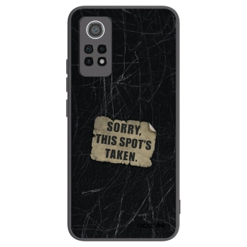 Picasee silikónový čierny obal pre Xiaomi Redmi Note 12 Pro 4G - SORRY