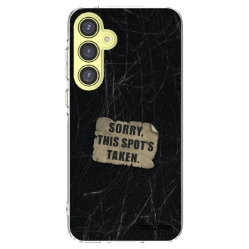 Picasee silikónový prehľadný obal pre Samsung Galaxy A35 5G A356B - SORRY