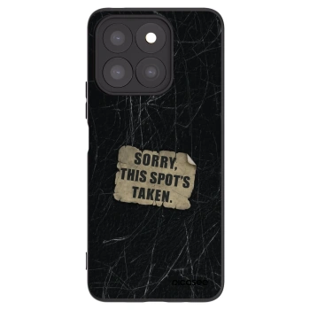 Picasee silikónový čierny obal pre Honor X8b - SORRY