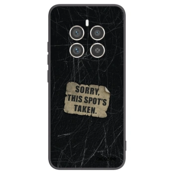 Picasee silikónový čierny obal pre Realme 12 Pro 5G - SORRY