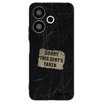 Picasee silikónový čierny obal pre Xiaomi Redmi 13 4G - SORRY