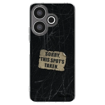 Picasee silikónový prehľadný obal pre Xiaomi Redmi 13 4G - SORRY