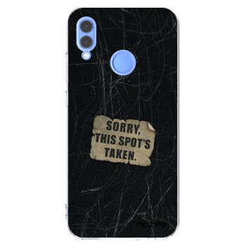 Picasee silikónový prehľadný obal pre Huawei P Smart 2019 - SORRY