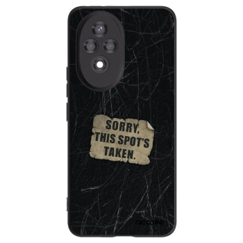 Picasee silikónový čierny obal pre Honor 200 Pro 5G - SORRY