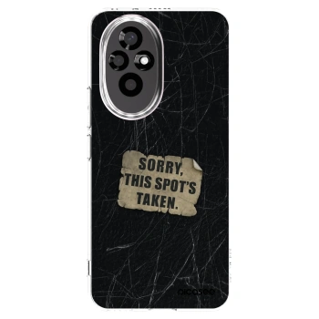 Picasee silikónový prehľadný obal pre Honor 200 Pro 5G - SORRY