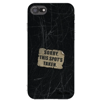Picasee silikónový prehľadný obal pre Apple iPhone 7 - SORRY
