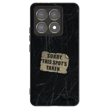 Picasee silikónový čierny obal pre Xiaomi 14T - SORRY