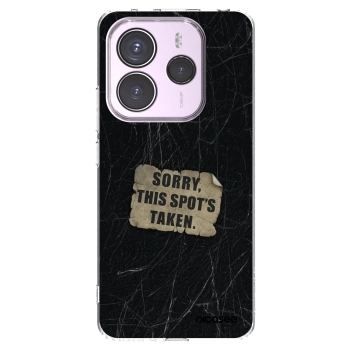 Picasee silikónový prehľadný obal pre Xiaomi Redmi Note 14 5G - SORRY
