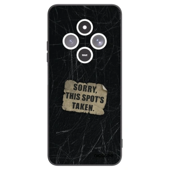 Picasee silikónový čierny obal pre Xiaomi Redmi 14C - SORRY