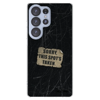 Picasee silikónový prehľadný obal pre Samsung Galaxy S25 Ultra 5G - SORRY