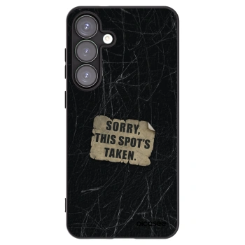 Picasee silikónový čierny obal pre Samsung Galaxy S25+ 5G - SORRY