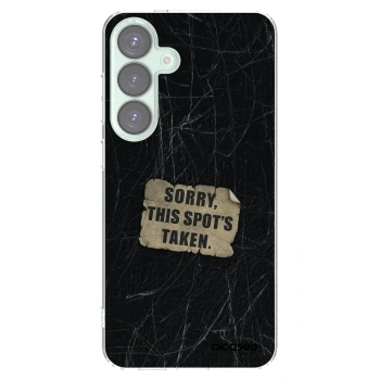 Picasee silikónový prehľadný obal pre Samsung Galaxy S25+ 5G - SORRY