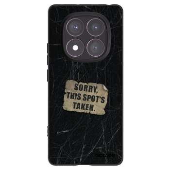 Picasee silikónový čierny obal pre Xiaomi Redmi Note 14 Pro 4G - SORRY