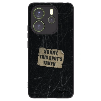 Picasee silikónový čierny obal pre Xiaomi Redmi Note 14 4G - SORRY