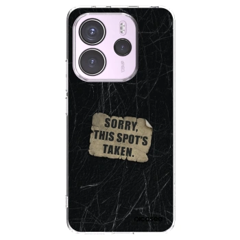 Picasee silikónový prehľadný obal pre Xiaomi Redmi Note 14 4G - SORRY