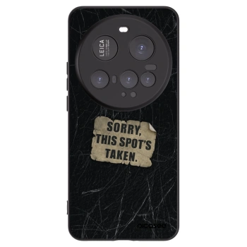 Picasee silikónový čierny obal pre Xiaomi 15 Ultra - SORRY