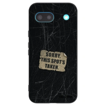 Picasee silikónový čierny obal pre Google Pixel 8a - SORRY