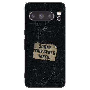 Picasee silikónový čierny obal pre Google Pixel 8 Pro - SORRY