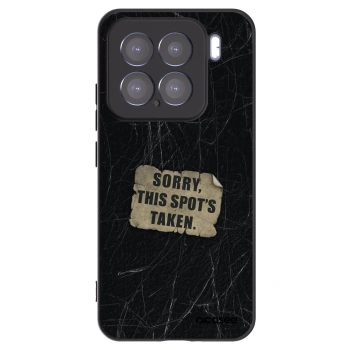 Picasee silikónový čierny obal pre Xiaomi 15 - SORRY
