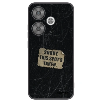 Picasee silikónový čierny obal pre Xiaomi Poco F6 - SORRY