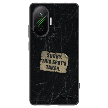 Picasee silikónový čierny obal pre Xiaomi Poco F7 Pro 5G - SORRY