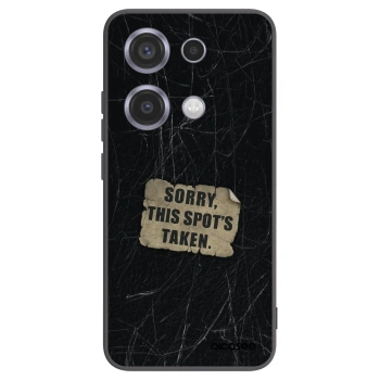Picasee silikónový čierny obal pre Xiaomi Redmi Note 14S - SORRY