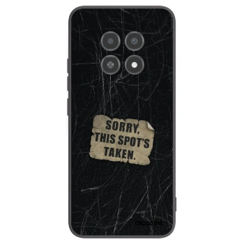 Picasee silikónový čierny obal pre Realme 12X - SORRY