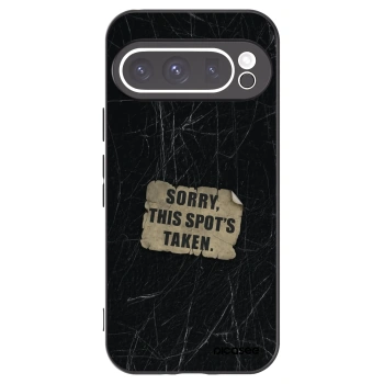 Picasee silikónový čierny obal pre Google Pixel 9 Pro XL - SORRY