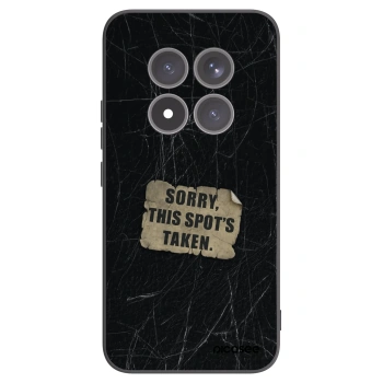 Picasee silikónový čierny obal pre Xiaomi Redmi Note 15 Pro+ - SORRY