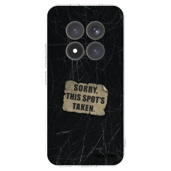 Picasee silikónový prehľadný obal pre Xiaomi Redmi Note 15 Pro+ - SORRY