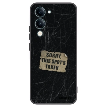 Picasee silikónový čierny obal pre Vivo Y29s 5G - SORRY