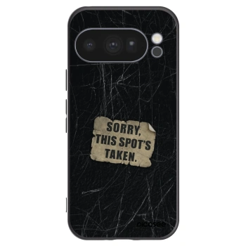 Picasee silikónový čierny obal pre Google Pixel 10 Pro - SORRY