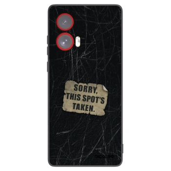 Picasee silikónový čierny obal pre Motorola Edge 50 Fusion - SORRY