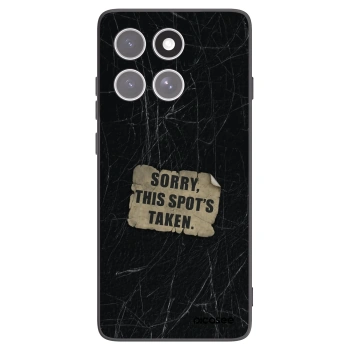 Picasee silikónový čierny obal pre Motorola Edge 60 Fusion - SORRY