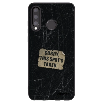 Picasee silikónový čierny obal pre Huawei P30 Lite - SORRY