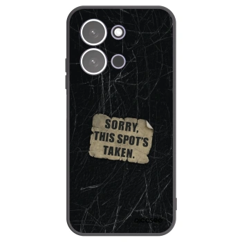 Picasee silikónový čierny obal pre Xiaomi Redmi 15C 5G - SORRY