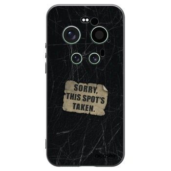 Picasee silikónový čierny obal pre Xiaomi 17 Ultra - SORRY
