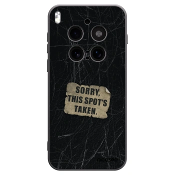 Picasee silikónový čierny obal pre Vivo X300 Pro - SORRY