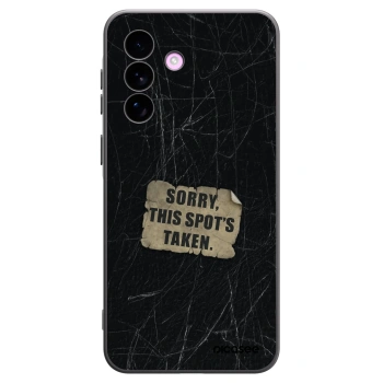 Picasee silikónový čierny obal pre Samsung Galaxy A57 5G - SORRY