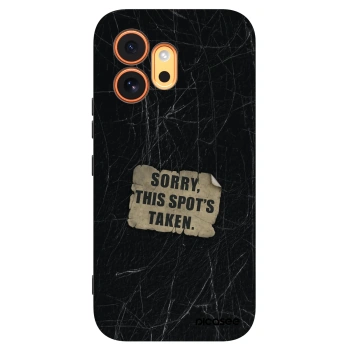 Picasee silikónový čierny obal pre Honor 600 - SORRY