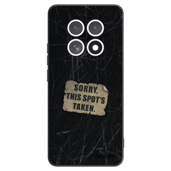 Picasee silikónový čierny obal pre Xiaomi Redmi Note 15 5G - SORRY